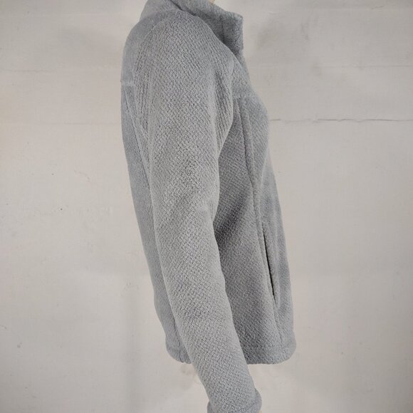 Patagonia gray plush 1/4 snap Retool snap tee pullover sweatshirt ladies Medium - Picture 5 of 9